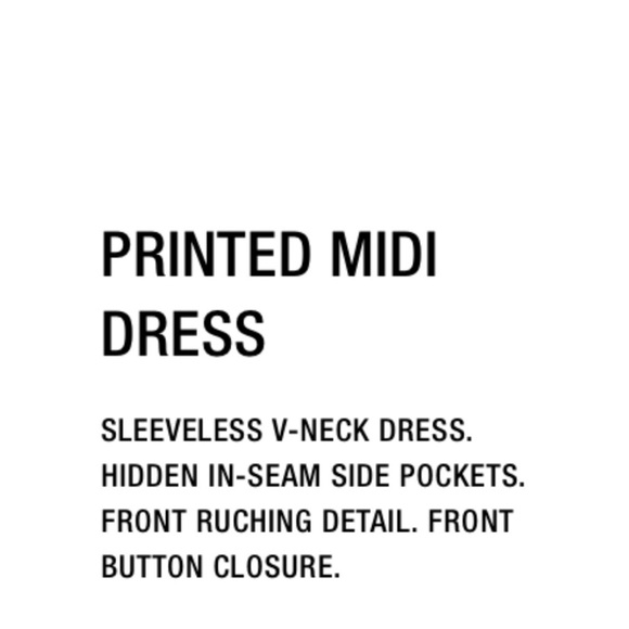 NWT Zara Blue Floral Printed Midi Summer Sun Dress White 8342/332 Medium Maxi - Picture 8 of 11